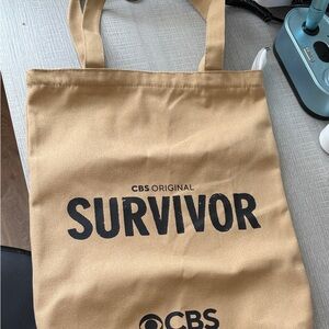 CBS Survivor Canvas Tote Bag